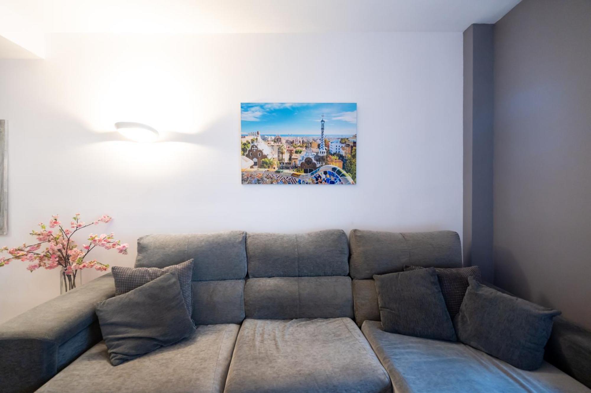 Comfy Downtown + Private Terrace Barcelona Exterior foto